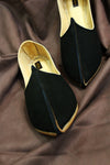 Classic Black Slip On Jutti